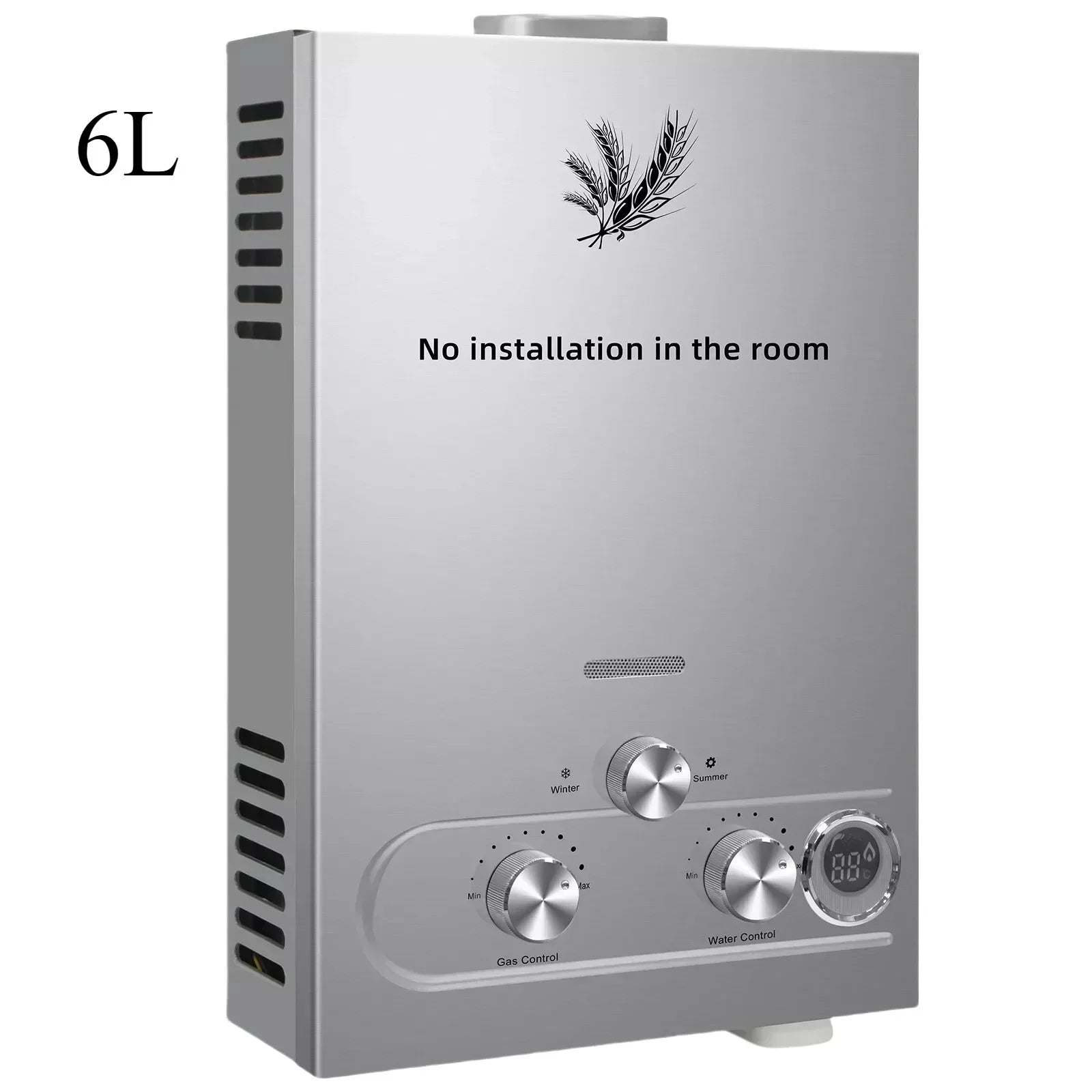 VEVOR LPG liquefied petroleum gas water heater 6L 8L 10L 12L 16L 18L liquefied petroleum gas propane butane water heater - trendingshoping.com