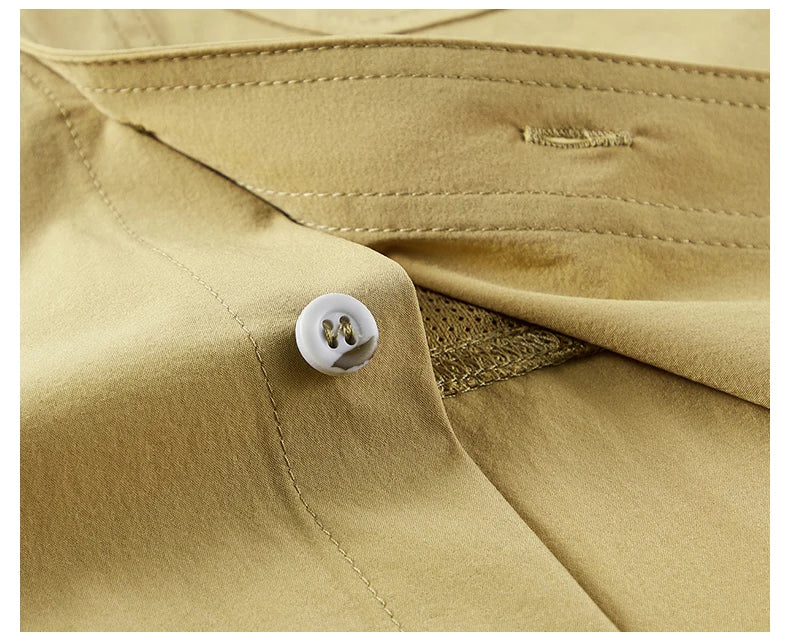 Men’s Breathable Long Sleeve Work Shirt