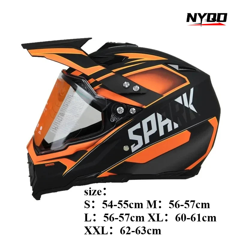 Men Off Road Motocross Motorcycle Helmet Full Face Helmet