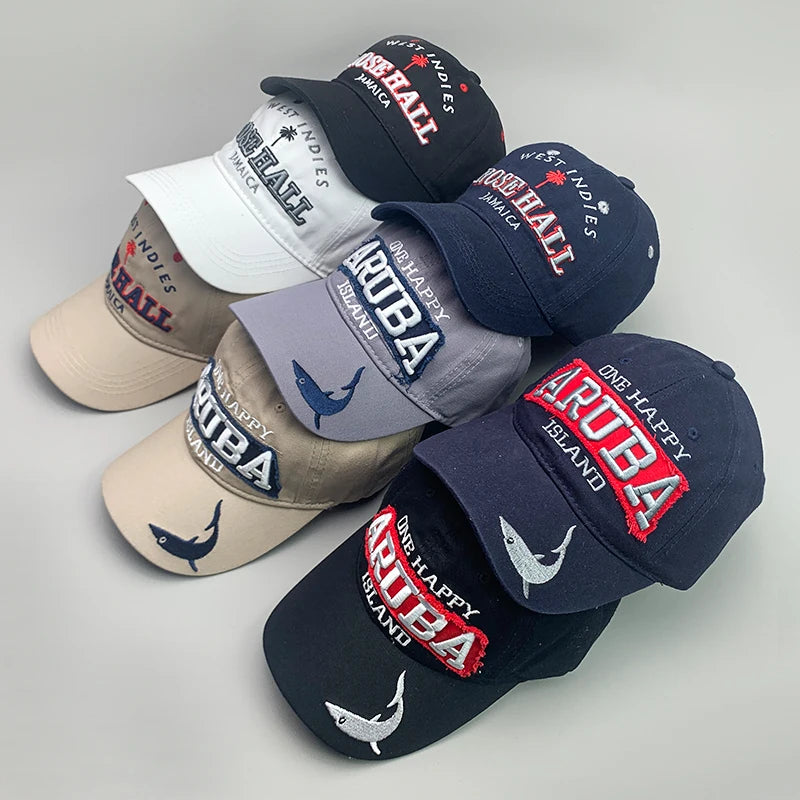 Hip Hop Shark Cap – West Coast Letter Baseball Hat Casual Skate Style