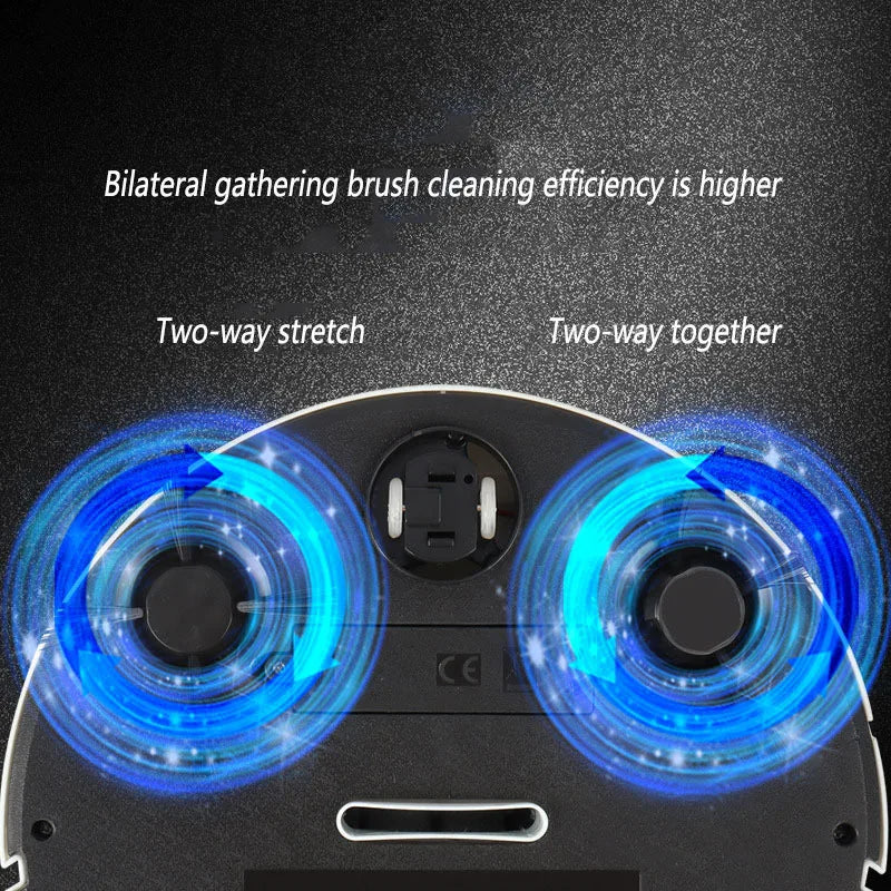 Automatic Robot Vacuum Cleaner Smart Sweeping Dry Wet Cleaning Intelligent Charging Vacuum For Home