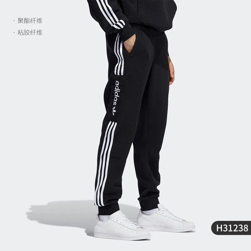 Adicolor Classics Trace Fleece Joggers - Heavyweight Sport Pants H31238 - Originals Heritage Navy