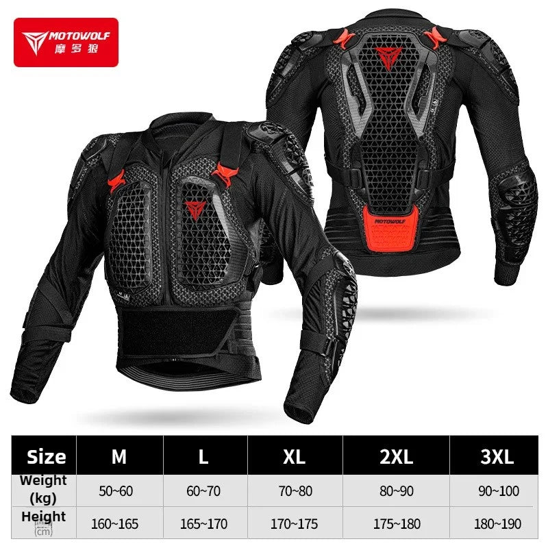 Motorcycle Jacket Moto Body Armor Motocross Racing CE Motorbike Protection Gear Clothing Pants Cycling Suits Off Road Equipment