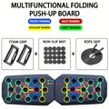 Portable Push Up Board Set Foldable Multifunction Fitness Equipment For Chest Abdomen Arms Back Training