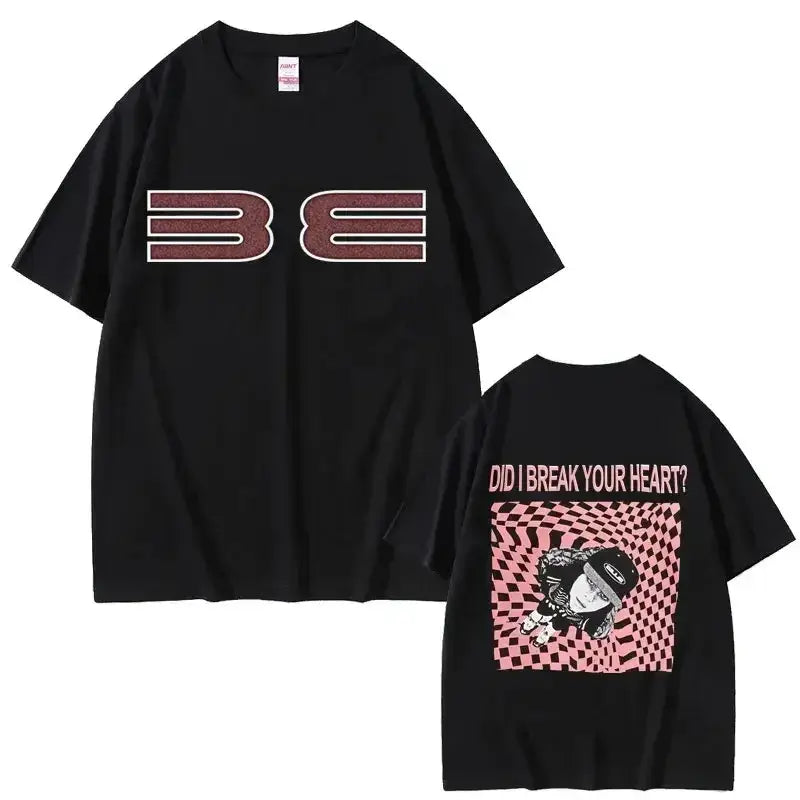 2025 HipHop Street T-Shirt Hit Me Hard and Soft Tour T-Shirt Men Women Fashion Cotton Loose Cozy Short Sleeve T-shirts Fans Gift