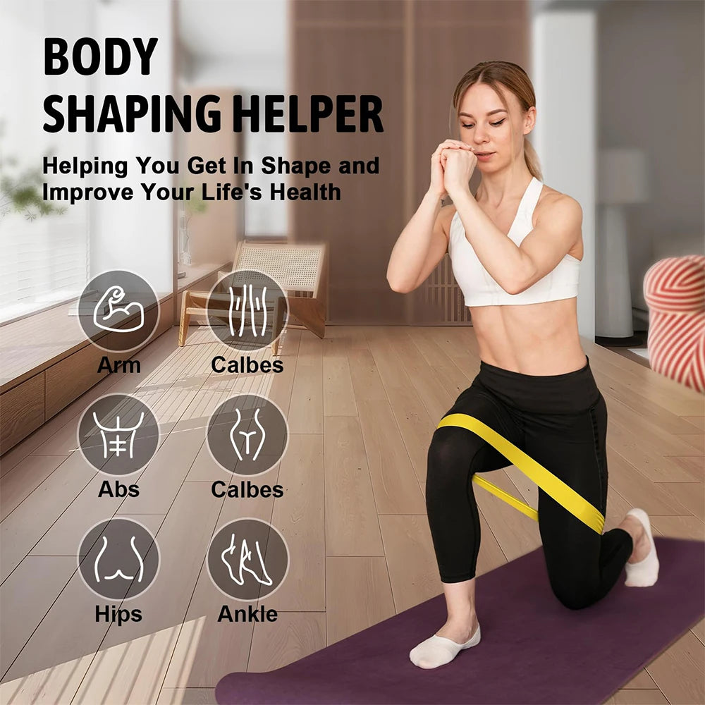 Resistance Bands for Working Out Elastic Loop Bands for Pilates Yoga