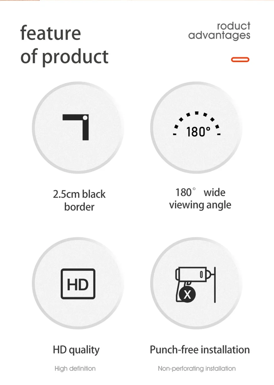 16:9 HD Display Projector Curtain Various Sizes Projection Screen 4K High Quality for Home Office Household Bedroom Accessories