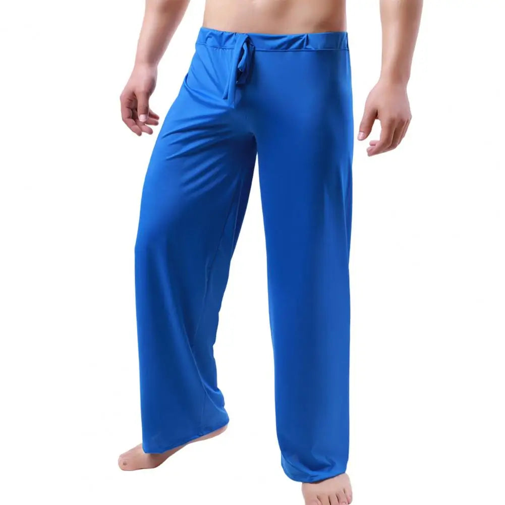 Men Sweatpants Trendy Soft Pajama Pants For Men Quick Dry Straight Full Length Men Gym Pants Men Clothing