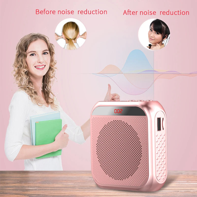 Speaker for teachers to use in class   microphone amplifier, small portable tour guide microphone