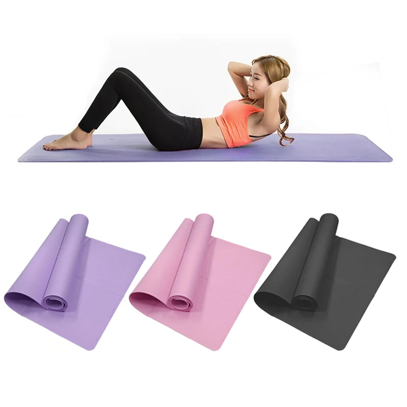 EVA Yoga Mat 4mm Thick Anti Slip Fitness Exercise Mat for Yoga and Pilates