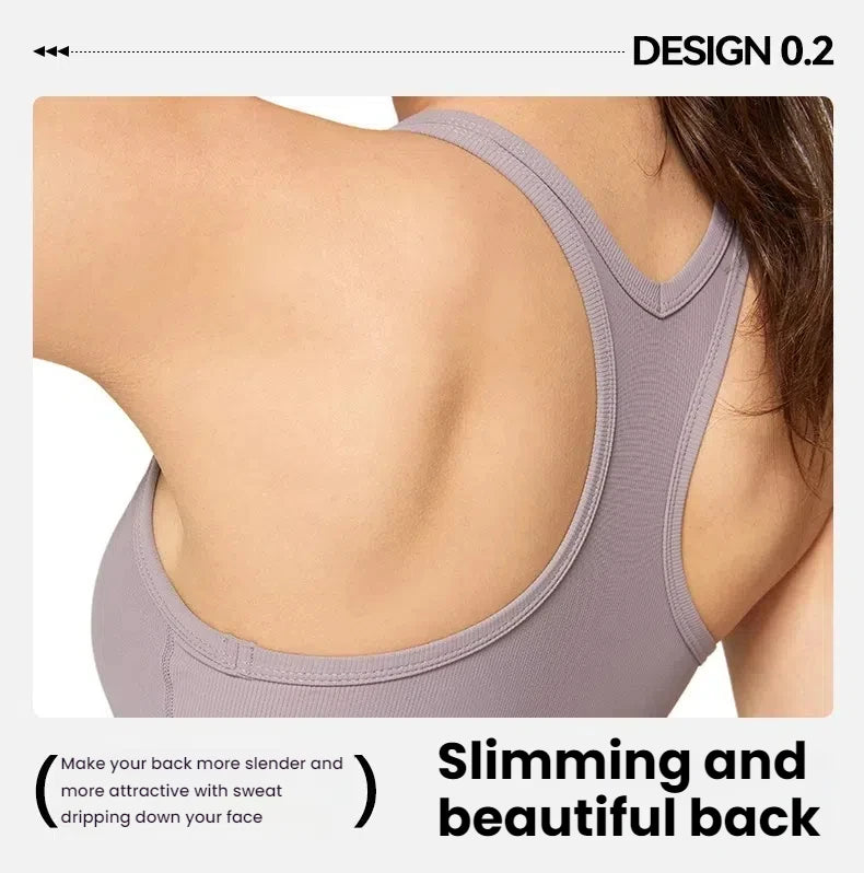 Women’s Workout Yoga Top Running Vest Cross Strap Sports Bra Style Gym Halterneck Fitness Tank