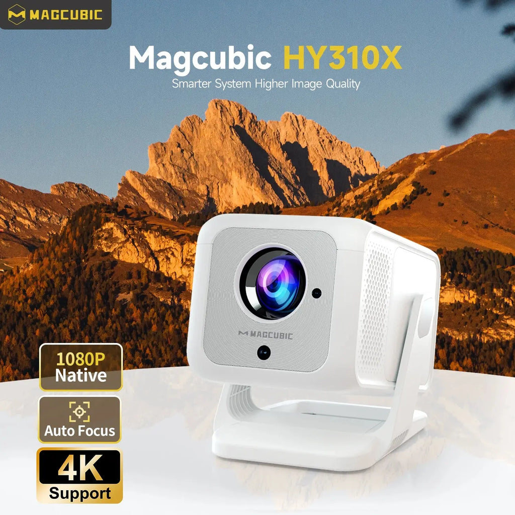 Magcubic HY310X 4K HD Portable Projector 1920×1080P 420 ANSI Android 11 with BT5.4 & 5W HiFi Speaker - trendingshoping.com