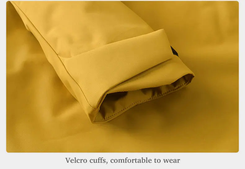 JNLN Unisex Waterproof Winter Fleece Jacket Windproof Thermal Outdoor Raincoat for Hiking Camping Skiing