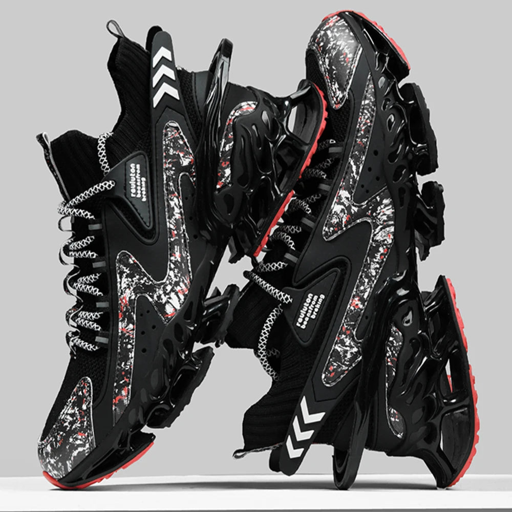 Elite Racer Series - Luxury Breathable Performance Sneakers - Men's Urban Fashion Trainer - SKU-CODE