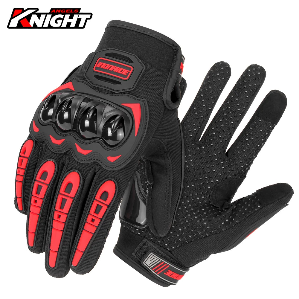 Motorcycle Riding Gloves Full Finger Touch Screen Waterproof Summer Gloves
