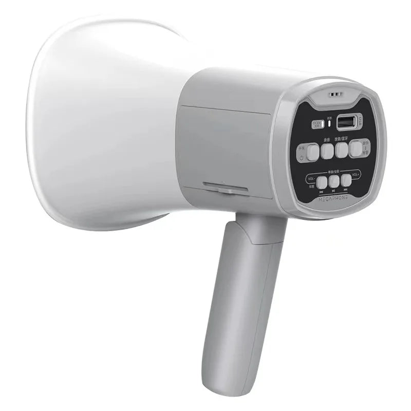 Amplifier Foldable Megaphone Speaker Portable Megaphone Bullhorn for Selling Promotions Safe Drills Cheerleading Fans Outdoor