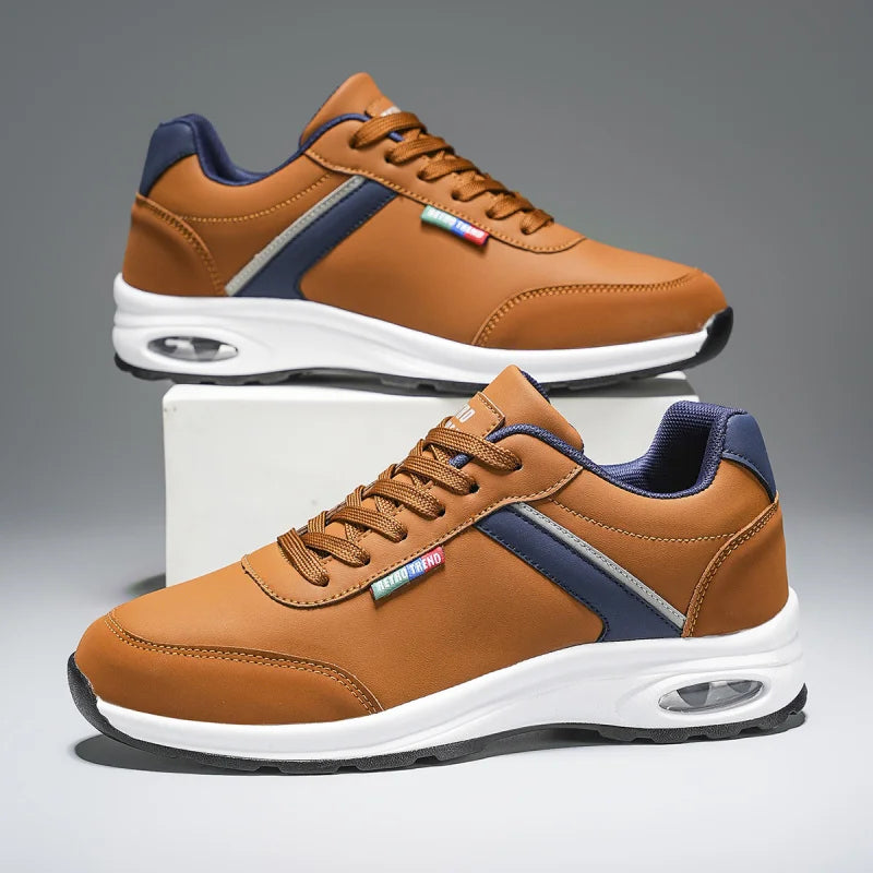 Waterproof Men’s Tennis Shoes | Lightweight Soft Sole Outdoor Sneakers