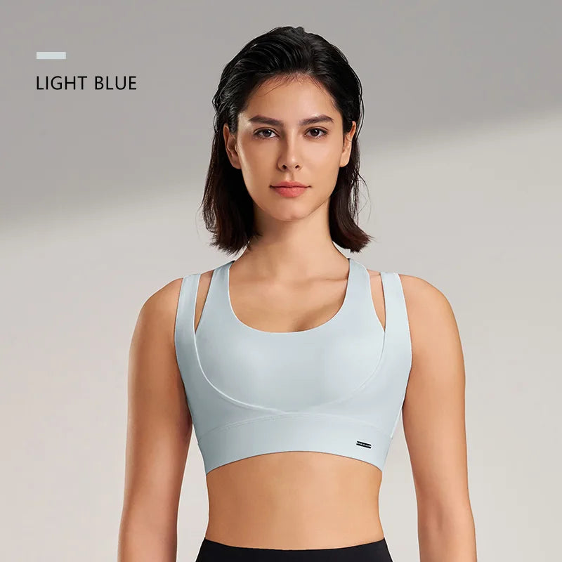 Women’s Sports Top Gym Tank Supportive Sports Bra High Elasticity Fitness Crop Top