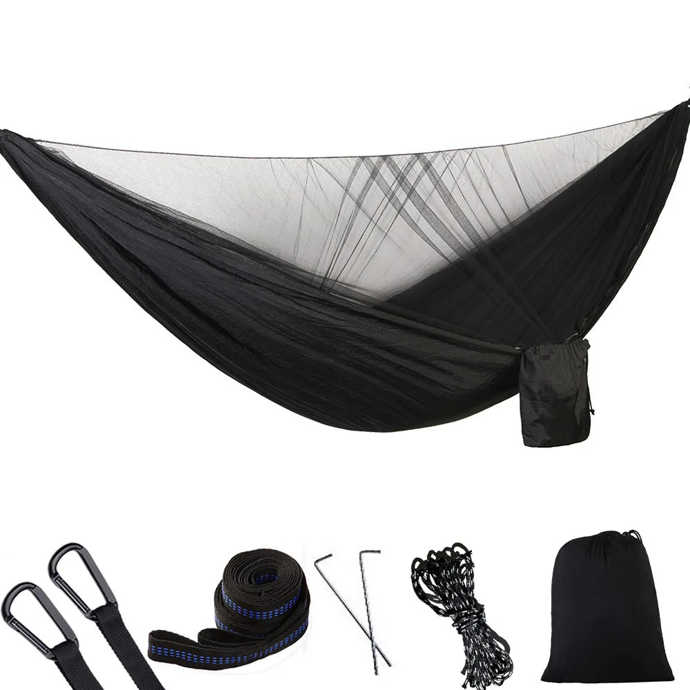 Naturehike Two Person Camping Hammock With Mosquito Net Ultralight Outdoor Hanging Swing For Adults