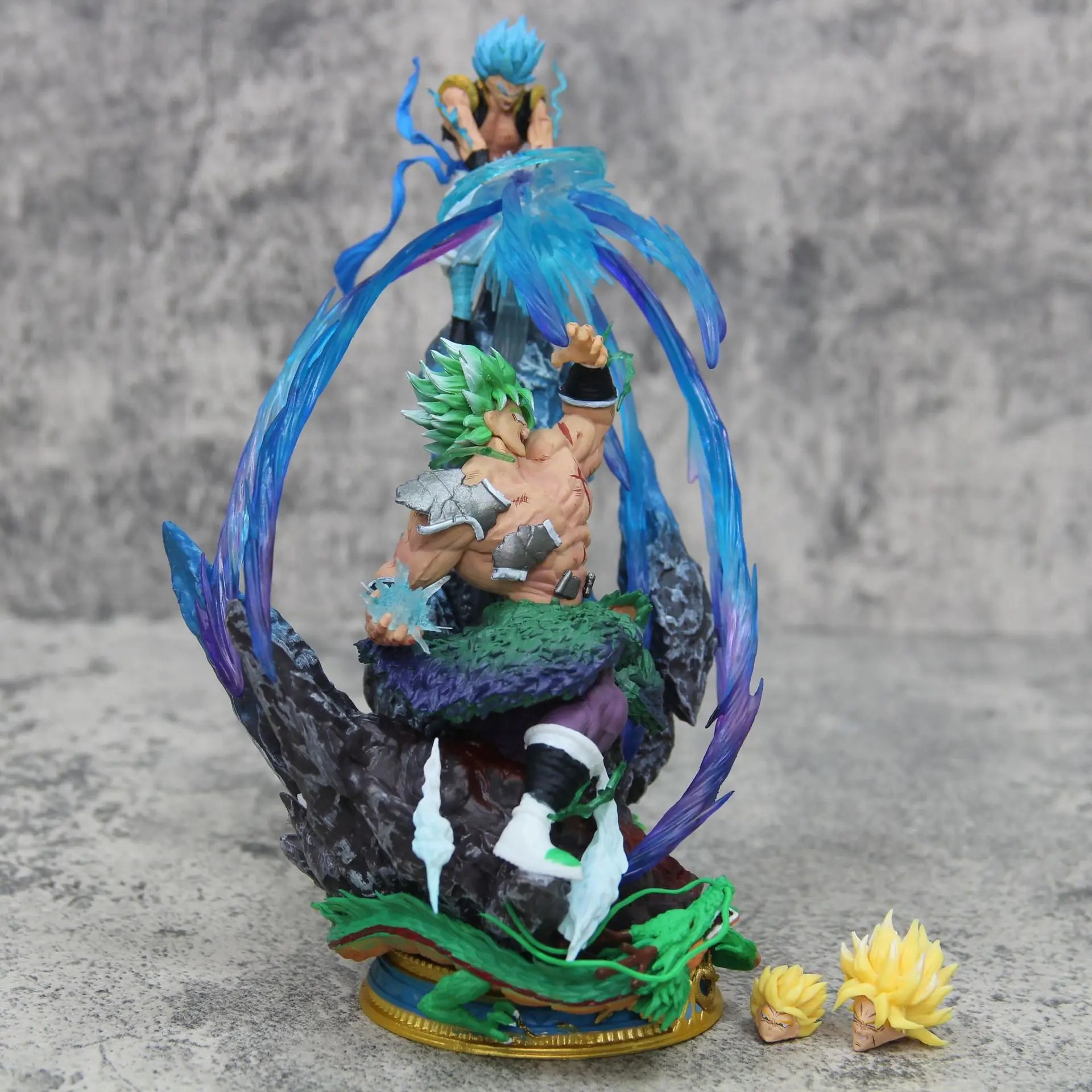 20cm Broli Vs Gogeta Anime Figure Dragon Ball Broli Figurine Statue Model Doll Desk Decoration Collectible Toys Christmas Gift - trendingshoping.com