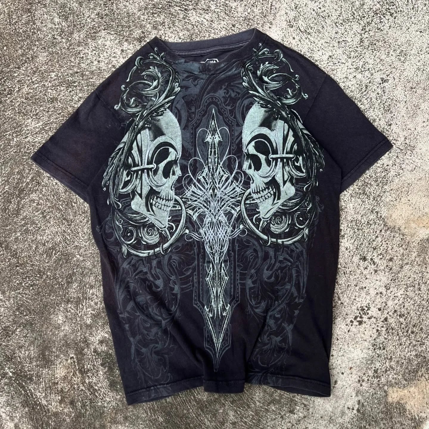 New Tapout Series T-Shirts Unisex Retro American Gothic Summer Casual Tops Hip-Hop Punk Printing Street Clothes