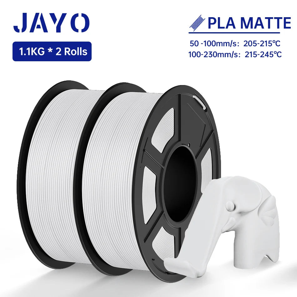 JAYO PETG/PLA/SILK/PLA Meta/PLA+/ABS 2Rolls 3D Printing Filament 1.75MM Children Creative Model Material For 3D Pen Filament - trendingshoping.com
