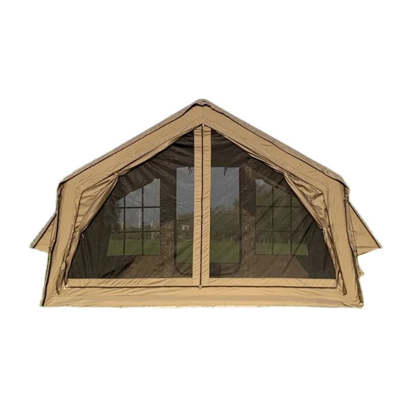 Inflatable Camping Air Tent Portable Outdoor Fabric Large High Quality House Tent 8 Point 2 Square Meters