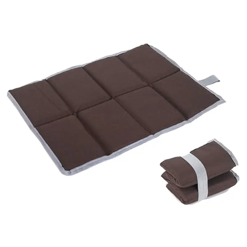 Folding Camping Mat Portable Outdoor Oxford Cloth Waterproof Sitting Pad Hiking Small Seat Mat