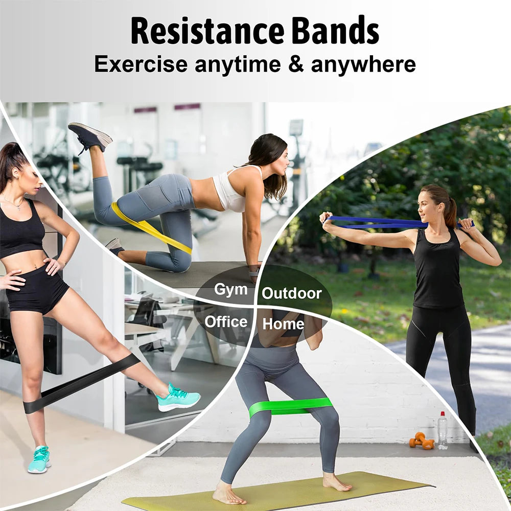 Resistance Bands for Working Out Elastic Loop Bands for Pilates Yoga