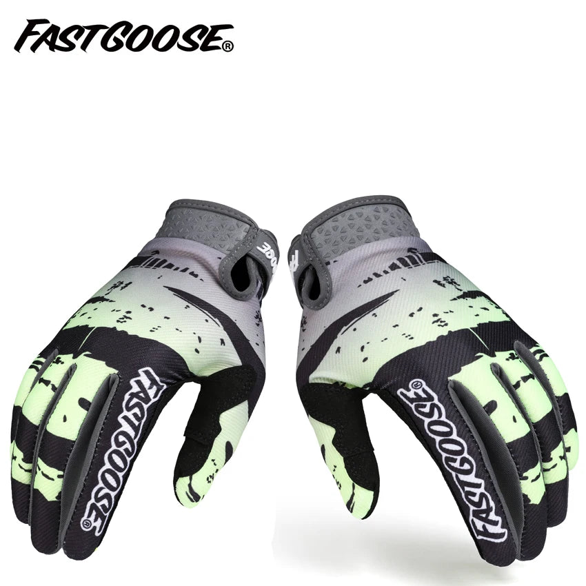 Motocross Racing Gloves Long Finger Motorcycle MTB BMX ATV Gloves