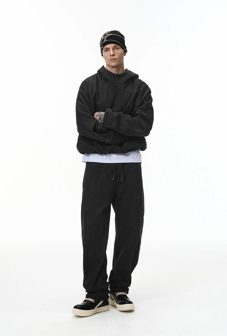 Inflation Men Tech Fleece Hoodie Tracksuit – 2025 Winter Warm Zip Up Jacket and Blade Pants Set