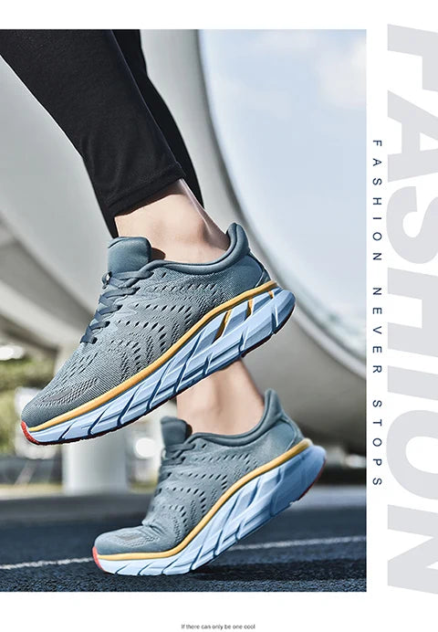 Men’s 2025 Running Sneakers | Cushioned Outdoor Sports Jogging Shoes, Sizes 39-46