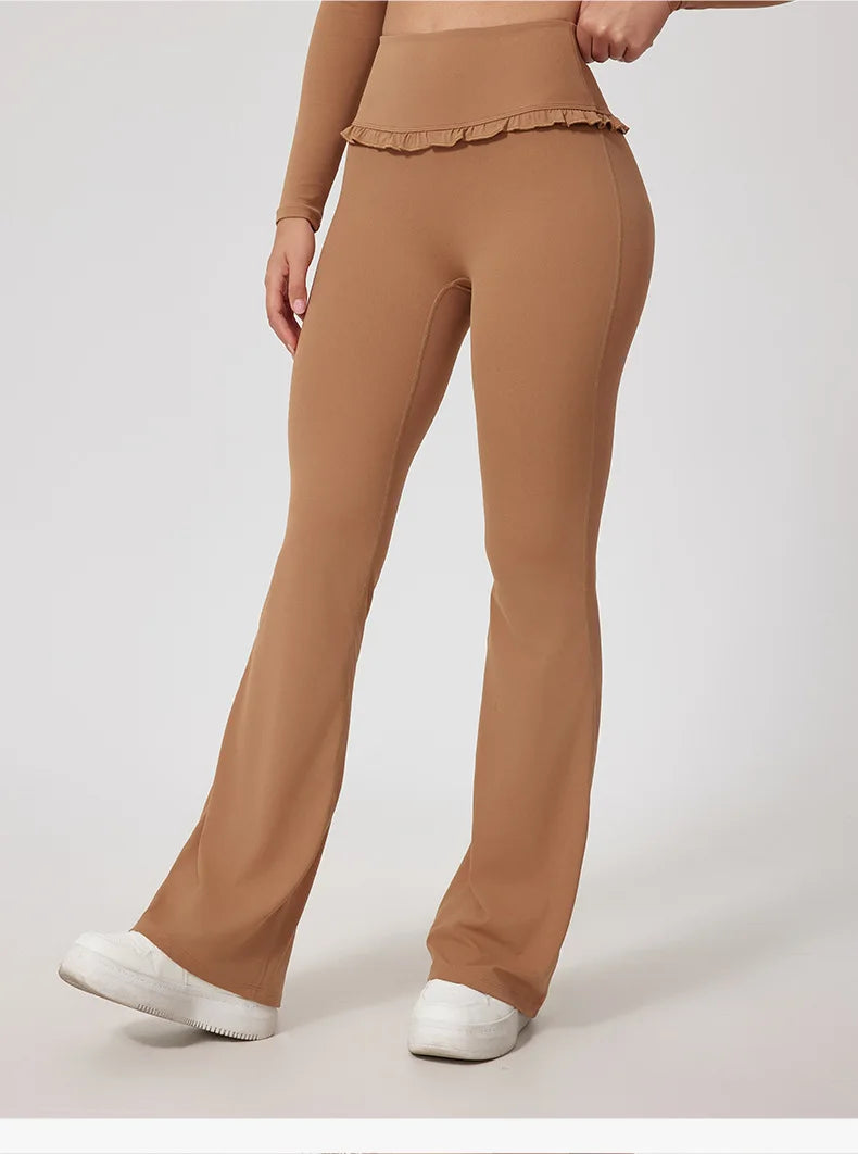 Women's Sportswear Yoga Set 2PCS Gym Clothes Yoga Suits For Women Fitness Set Tracksuits Yoga Long Sleeve Gym Flared Leggings