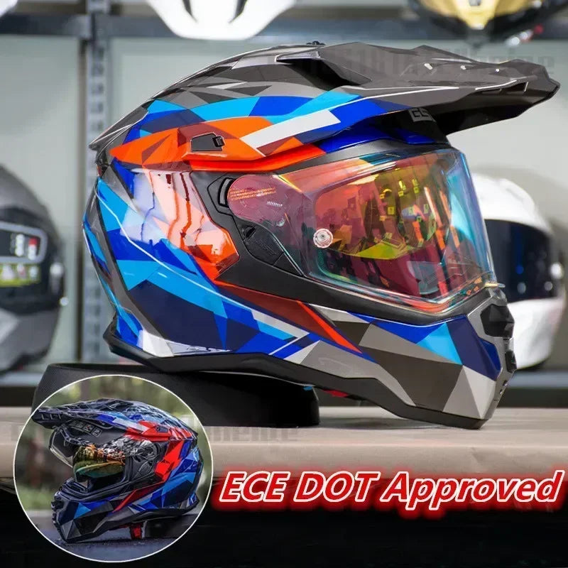 Original GSB XP22 Motorcycle Helmets Professional Racing Helmets Motocross Full Face Modular Helmets ECE Approved casco moto