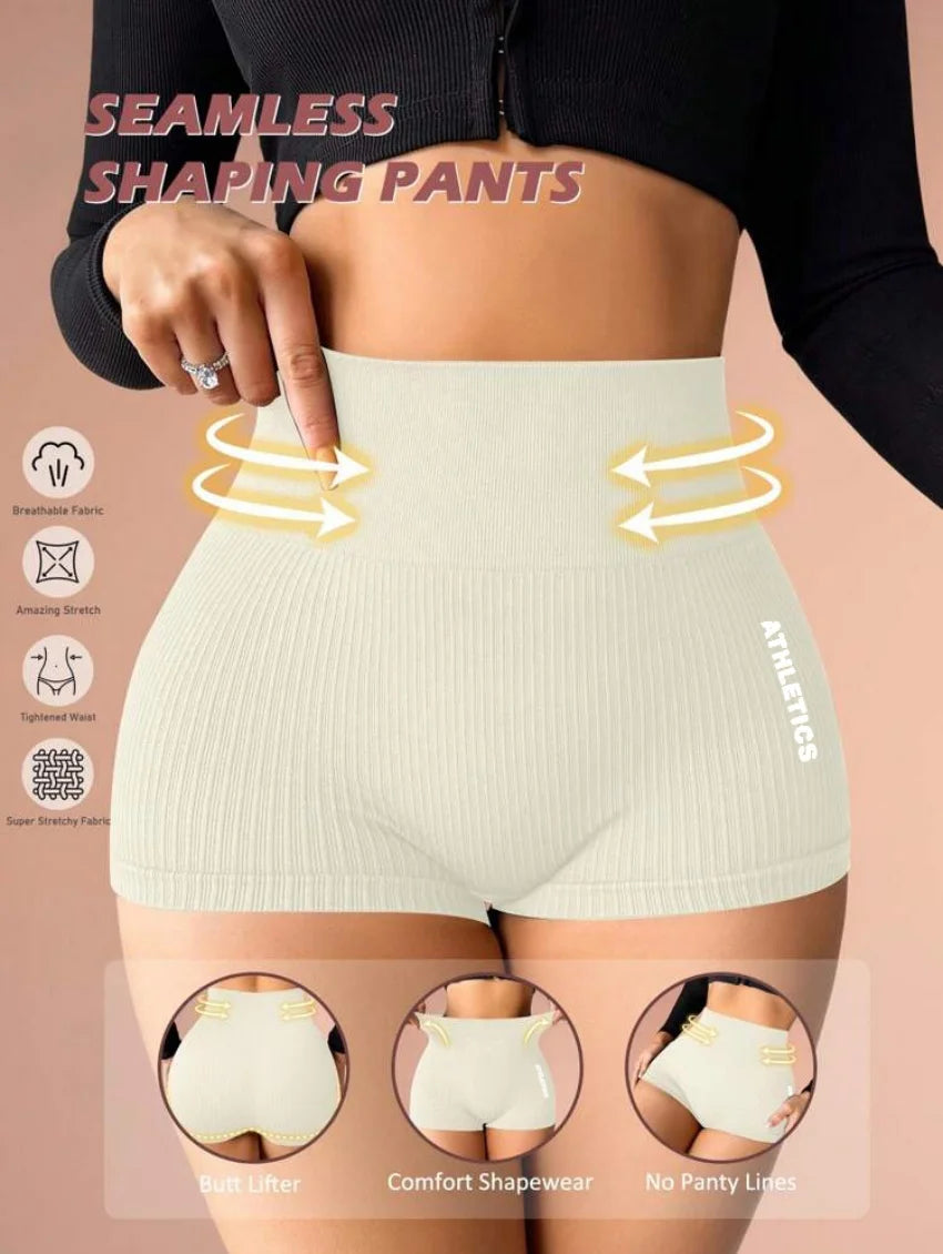 Women’s High-Waisted Yoga Shorts – Quick-Dry, Stretch Fit, Workout & Running