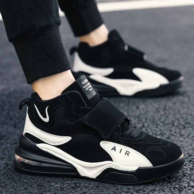 2025 Air Cushion Basketball Sneakers | Breathable Men & Women Outdoor Training Shoes