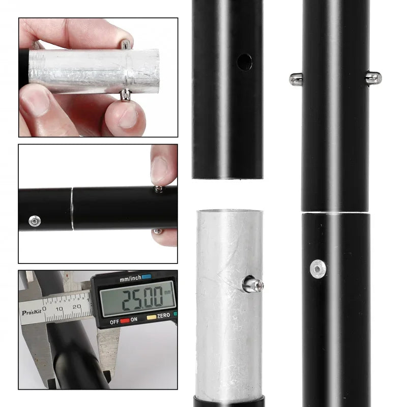 SH 2.6m*3m Suit Adjustable Backdrop Stand for Photography Wedding Photo Studio Backdrop Video Background Frame - trendingshoping.com