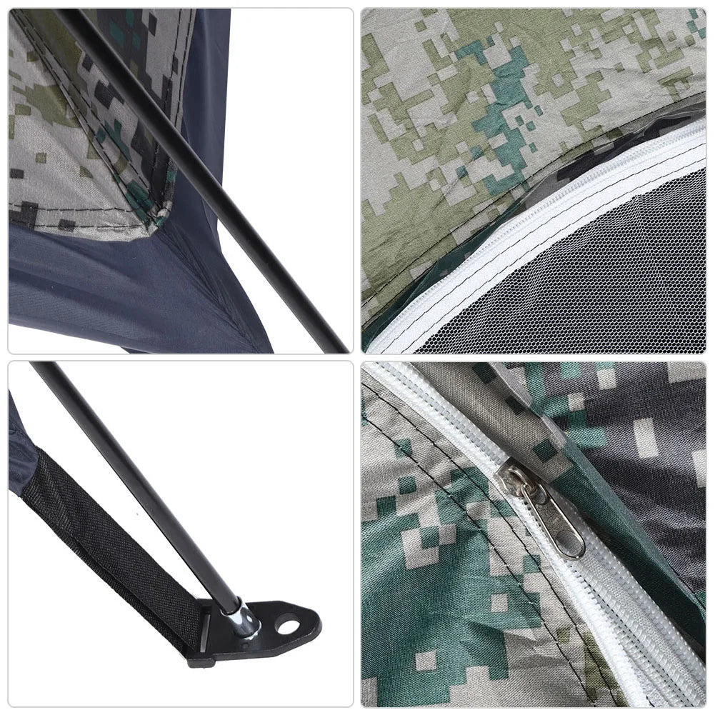 Outdoor Single Person Camping Fishing Tent Windproof Leisure Climbing Camouflage Tent