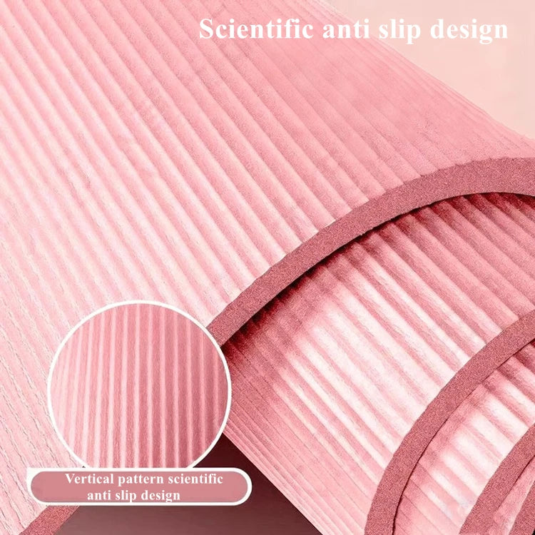 20MM 183x60cm Thick Yoga Mat Anti Slip Sport Fitness Mat for Exercise Yoga Pilates Gymnastics Fitness Equipment