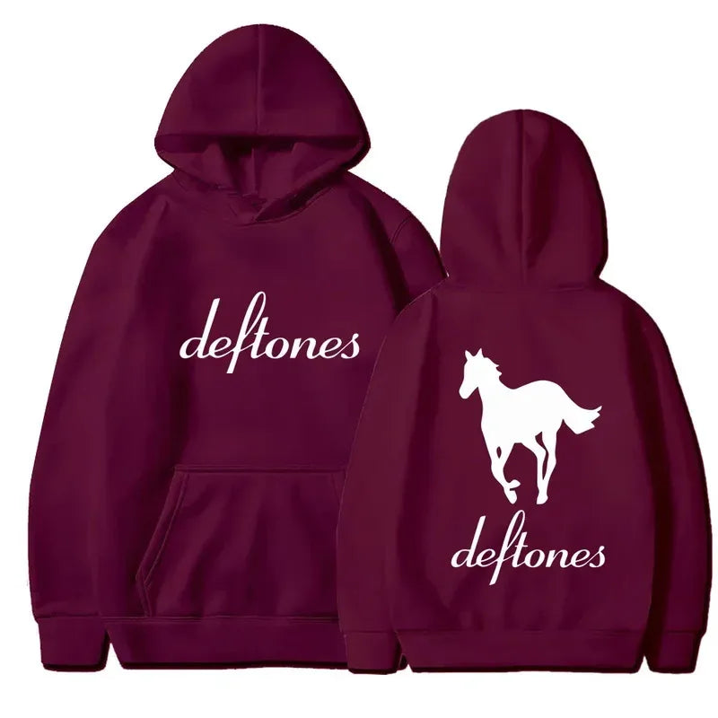 Deftones Hoodie – Unisex Harajuku Streetwear Long Sleeve Sweatshirt, Casual Fashion Pullover