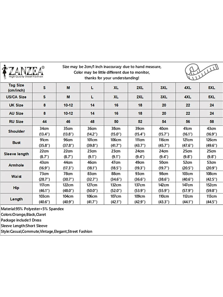 Elegant V Neck Office Work Dresses ZANZEA Women 2025 Summer Dress Solid Pleated Sundress Short Sleeve A Line Party Vestidos Robe