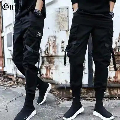 Men’s Multi-Pocket Cargo Joggers - Loose Fit Spring/Summer Tactical Pants