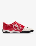 Y2K Sports Sneaker - Manchester Heritage Edition White/Red - Wear-Resistant Cushioned Urban Footwear