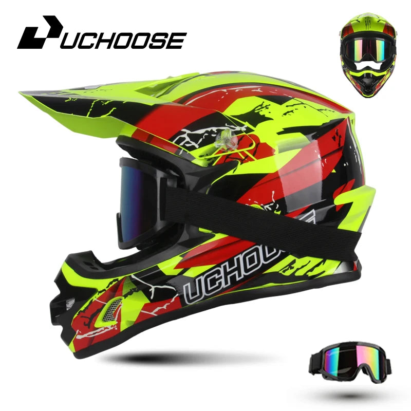 DOT Motocross Motorcycle Helmet Off Road Racing Enduro Helmet