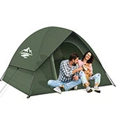 Camping Tent For 3 To 4 People With Shelter Waterproof Windproof Easy Setup Removable Outdoor Adventure Backyard Use