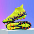 New Men Soccer Shoes Cleats Outdoor Match Training Football Boots Long Spikes Comfortable Breathable Non Slip for Adults and Boys