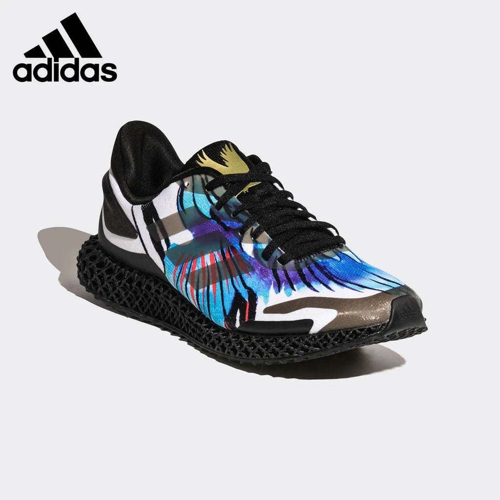 Unisex 3D-Printed Lattice Midsole Running Shoes - Digital Light Synthesis Athletic Sneakers - FV5278 - Black