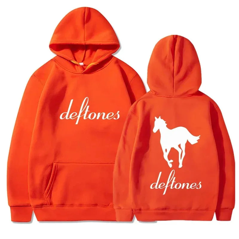 Deftones Hoodie – Unisex Harajuku Streetwear Long Sleeve Sweatshirt, Casual Fashion Pullover