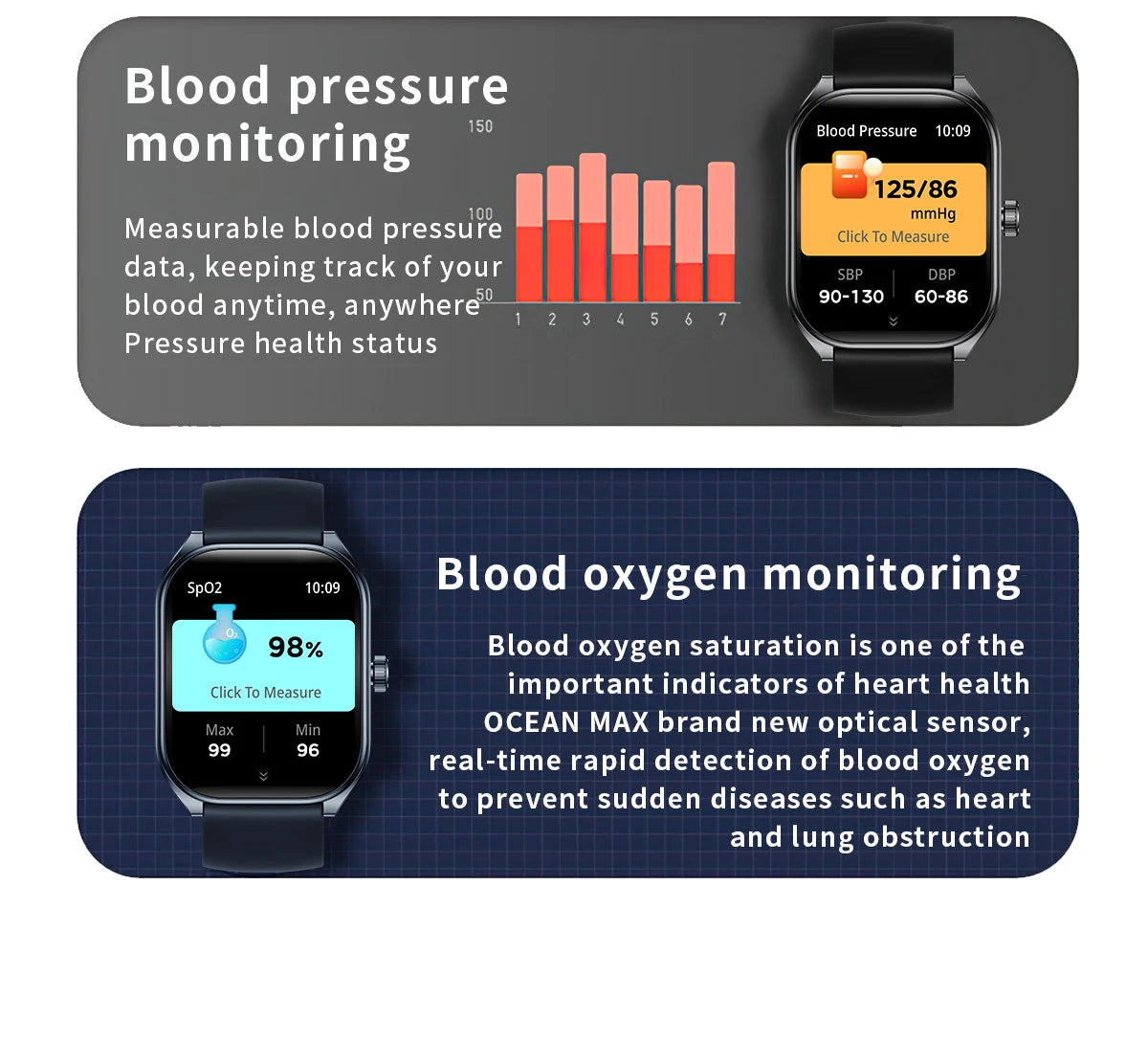 Smart Watch for Men – 2.01'' AMOLED Curved Screen, IP68 Waterproof, Bluetooth 5.3 Call, AI Voice Assistant Fitness Smartwatch