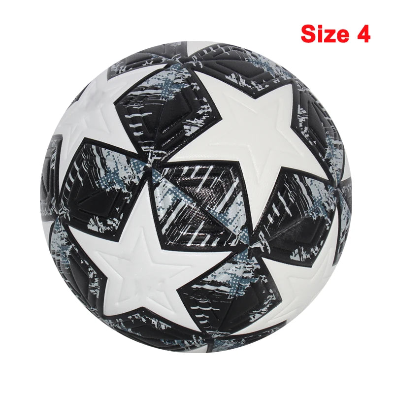 Professional Seamless PU Soccer Ball - Official Size 5/4 Match Football